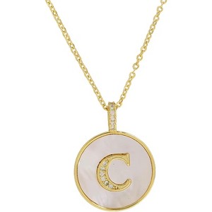 Gold Initial Necklace for Women, Personalized Letter Pendant with Gift Box for Christmas & Birthday - 1 of 4