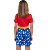 Seven Times Six DC Comics Wonder Woman Dress Girls' Cosplay Skater Dress - 4 of 4