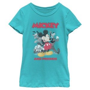 Girls Mickey & Friends Original Pals T Shirt - 1 of 4