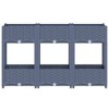 vidaXL Raised Bed 47.2"x15.7"x28" Polypropylene - 3 of 4