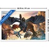 Trends International How To Train Your Dragon (2025) - Group Framed Wall Poster Prints - 3 of 4