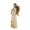 Figurine 6.0 Inch Hope Angel Flowers Smile Worship Figurines - 2 of 3