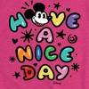 Girls' - Disney - Mickey Mouse Fitted Short Sleeve Graphic T-Shirt - 2 of 4