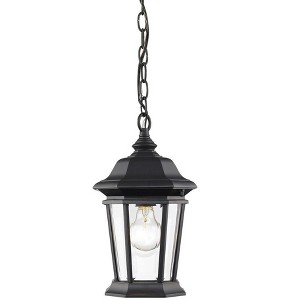 Z-Lite Melbourne 1 - Light Pendant in  Black - 1 of 1
