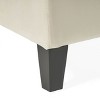 Airsurfer Square Ottoman Contemporary Button-Tufted Diamond-Stitched Storage Ottoman,51.57 - 3 of 4