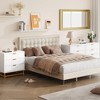 3 Drawer Dresser, Large Dresser for Bedroom, Wood Dresser with 3 Large Drawers - 2 of 4
