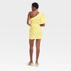 Women's One Shoulder Mini A-Line Dress - A New Day™ - 2 of 3