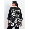 Avenue Women's Plus Size Marion 3/4 Sleeve Tunic - image 4 of 4