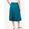Woman Within Plus Size 7-Day Knit A-Line Skirt - 3 of 4