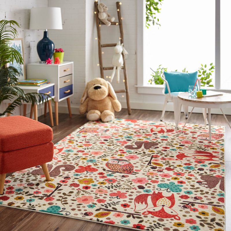 8&#39;x10&#39; Enchanted Forest Kids&#39; Rug - Mohawk, 3 of 11