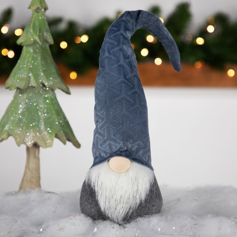 Northlight 18" Blue Standing Christmas Gnome Tabletop Decoration, 2 of 6