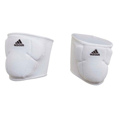 Adidas 5" Youth Volleyball Knee Pads LG White