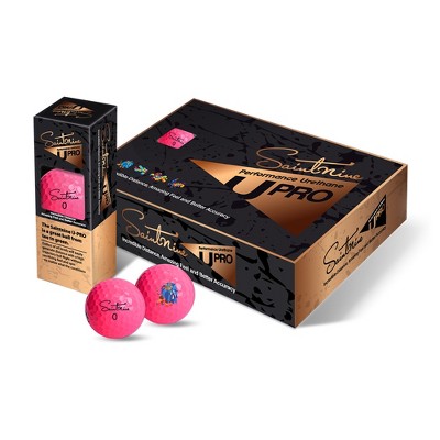 Saintnine U-Pro Performance Urethane Golf Balls - 1 Dozen Pink
