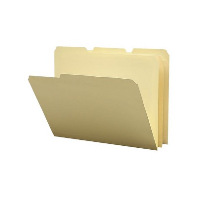 Staples Poly Manila File Folders Letter 3 Tab 12/Pack (36049-CC) TR36049/36049