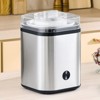 VEVOR Ice Cream Maker, 2.11 Qt. Large Capacity, Electric Automatic Ice-Cream Machine, with Easy Operation & Cleaning, Stainless Steel Shell, Silver - 2 of 4
