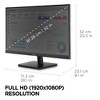 ViewSonic VA3209M 32 Inch IPS Full HD 1080p Monitor with Frameless Design, 75 Hz, Dual Speakers, HDMI, and VGA Inputs for Home and Office. - 4 of 4