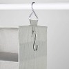 3 Shelf Hanging Closet Organizer Gray - Room Essentials™ : Target