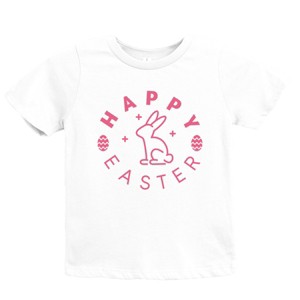 The Juniper Shop Happy Easter Eggs Youth Short Sleeve Tee - 1 of 4
