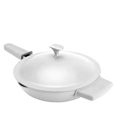 Curtis Stone Dura-Pan Nonstick Cast Aluminum All Day Pan Refurbished Cherry  in 2023