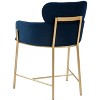 Charlize Velvet Dining Chair - SFV4757 - Safavieh Couture - 4 of 4