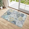Area Rug, Rugs for Living Room, Washable Rug, Vintage Rugs for Entryway, Traditional Floor Cover, Thin Carpet, Kitchen Distressed Non Slip Mat - 2 of 4