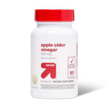 Apple Cider Vinegar Supplement Tablets - 60ct - up & up™