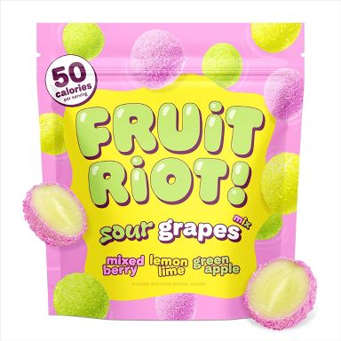 Fruit Riot Frozen Sour Grapes Mix - 8oz