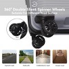 FURNIinspire Bag And Luggage Sets 3 Piece Suitcases with Wheels, Family-Friendly Travel Luggage, Lightweight Suitcase Set, Grey, 20.47"*11.22"*29.33" - 2 of 4