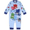 PJ Masks Toddler Boys' Gekko Catboy Owlette Hero Footless Sleeper Pajama Blue - 2 of 4