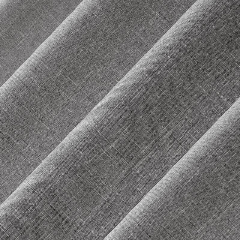 No. 918 Light Filtering Semi-Sheer Joshua Heathered Texture Tab Top Curtain Panel, 4 of 9
