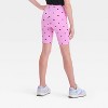 Girls' Ribbed Bike Shorts - Cat & Jack™ - 2 of 3