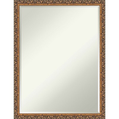 Amanti Art 35x45 Inch Beveled Bathroom Mirror With Antique Bronze Frame - X-Large Wall Mirror - View #10