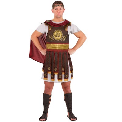 Halloweencostumes.com Large Men Roman Warrior Mens Costume, Gray/orange ...