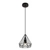 Elegant Lighting Jago Collection Pendant D9.8 H9.8 Lt:1 Black Finish - 3 of 4