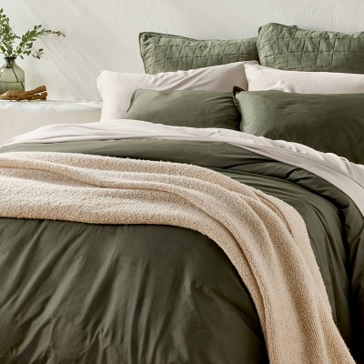Heavyweight Linen Blend Quilt Sham - Casaluna
