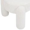 TiramisuBest Classic Cherry Wood Entryway Bench with Fabric Upholstered Seat, 1-Piece Dining Furniture, Traditional Style - 4 of 4