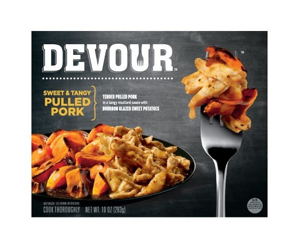 Devour Sweet & Tangy Pulled Frozen Pork - 10oz