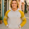Dalix Mens Ghost Varsity Midweight Hooded Sweatshirt - 3 of 4