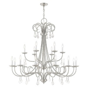 Livex Lighting Daphne 18 - Light Chandelier in  Brushed Nickel - 1 of 2