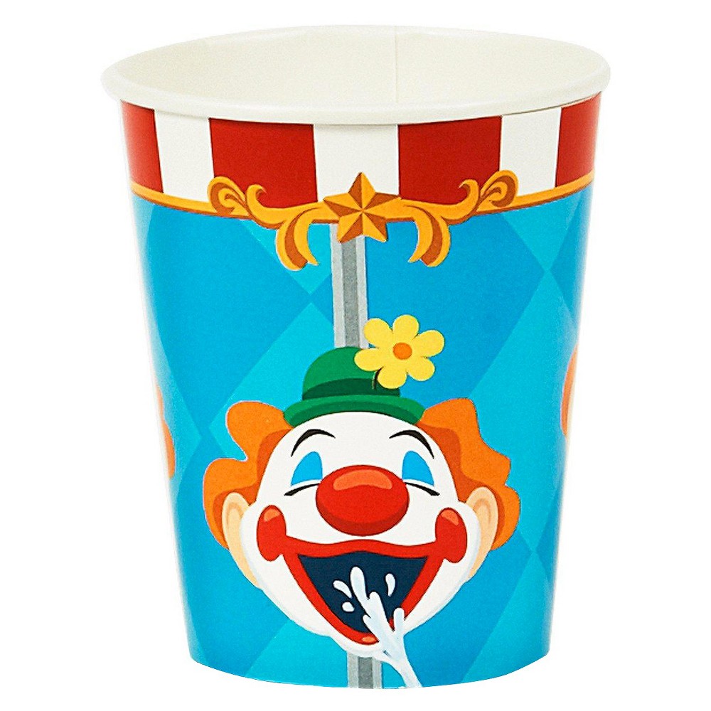 UPC 887814000033 product image for 8ct Carnival Clown Cup | upcitemdb.com
