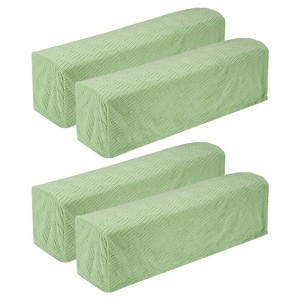 Unique Bargains Twill Stretch Soft Jacquard Non Slip Sofa Armrest Covers - 1 of 4