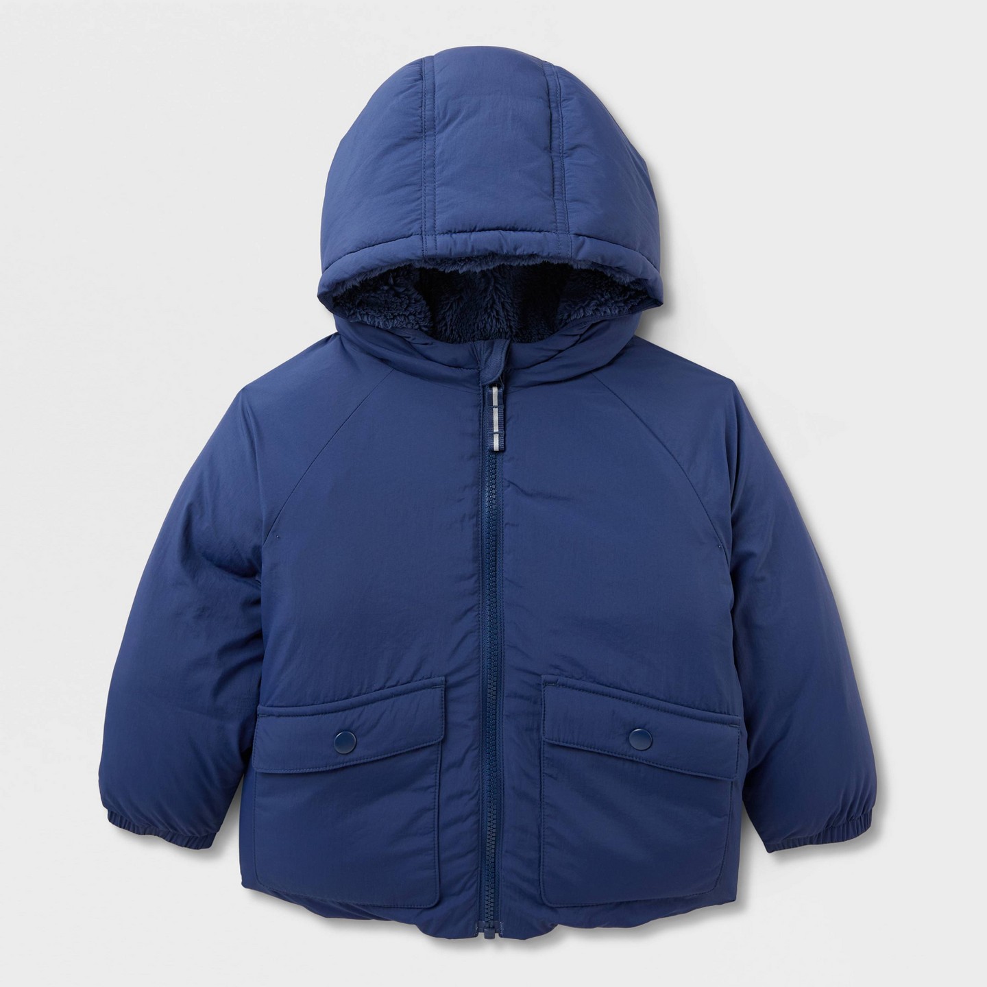 Куртка Cat & Jack Crinkle Heavy Weight Jacket для мальчиков-малышей, цвет: Синий — фото 2