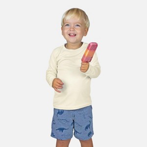 Vapor Apparel UPF 50+ UV Sun Protection Toddler Long Sleeve Rash Guard Swim Shirt - 1 of 2