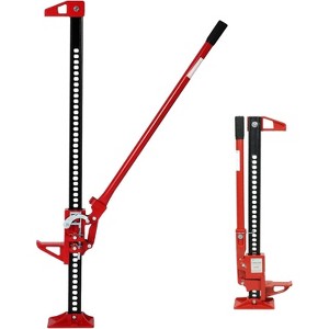 GOCAPTAIN High Lift Farm Jacks 3Ton/6600Lbs - Heavy Duty Off Road Bumper Jack, Utility Farm Lifting Jacks for Tractor,Truck, SUV,ATV, UTV, Red - 1 of 4