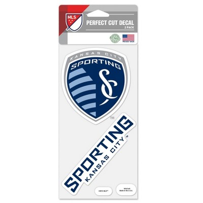 MLS Sporting Kansas City Decal 2pk