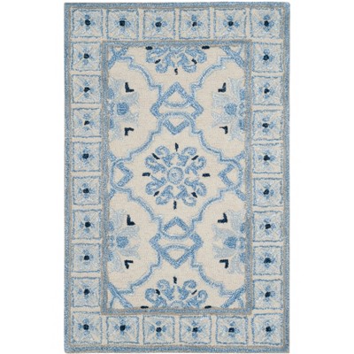 ivory/blue
