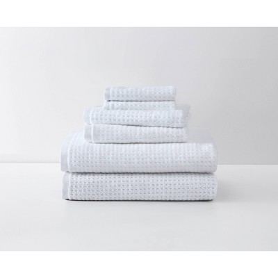 Tommy Bahama Northern Pacific 2-Piece White Cotton Bath Towel Set