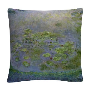 Monet  16 X 16 Decorative Throw Pillow by Trademark Fine Art - 1 of 4