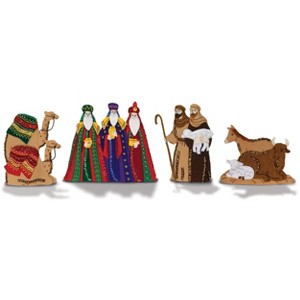 THE MANTEL SERIES | MerryStockings Nativity Shepherds & Wisemen - 1 of 4