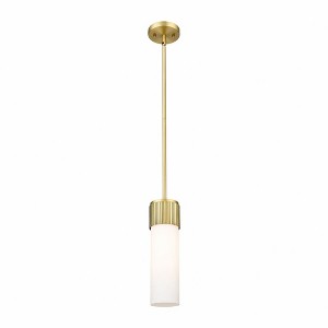 Bolivar - 1 Light Pendant In Industrial Style-13.5 Inches Tall and 4 Inches Wide - 1 of 1
